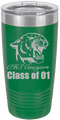 Class of ?? High School Logo 20 oz or 30 oz Polar Camel Ringneck Tumblers!