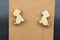 Too Cute! Wooden Puppy Earrings! Made in Montana!