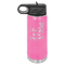 Custom Laser Engraved 20oz, Vacuum Insulated Polar Camel Water Bottle!