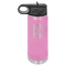 Custom Laser Engraved 20oz, Vacuum Insulated Polar Camel Water Bottle!