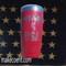 Patriotic Eagle with USA Laser Engraved  20oz or 30oz Polar Camel Ringneck Tumbler!