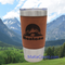 Montana Theme Polar Camel Laser Engraved Rawhide Wrapped 20oz Tumbler!