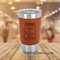 Montana Theme Polar Camel Laser Engraved Rawhide Wrapped 20oz Tumbler!