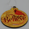 NEW!!! Christmas "Believe with Cardinal" Ornament.